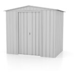 KOVINSKA VRTNA HIKA GLOBEL TOWER 86 SREBRNA 234 X G175 X V220 CM